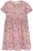 Creamie Mädchen Kleid Sommerkleid Flower rosa