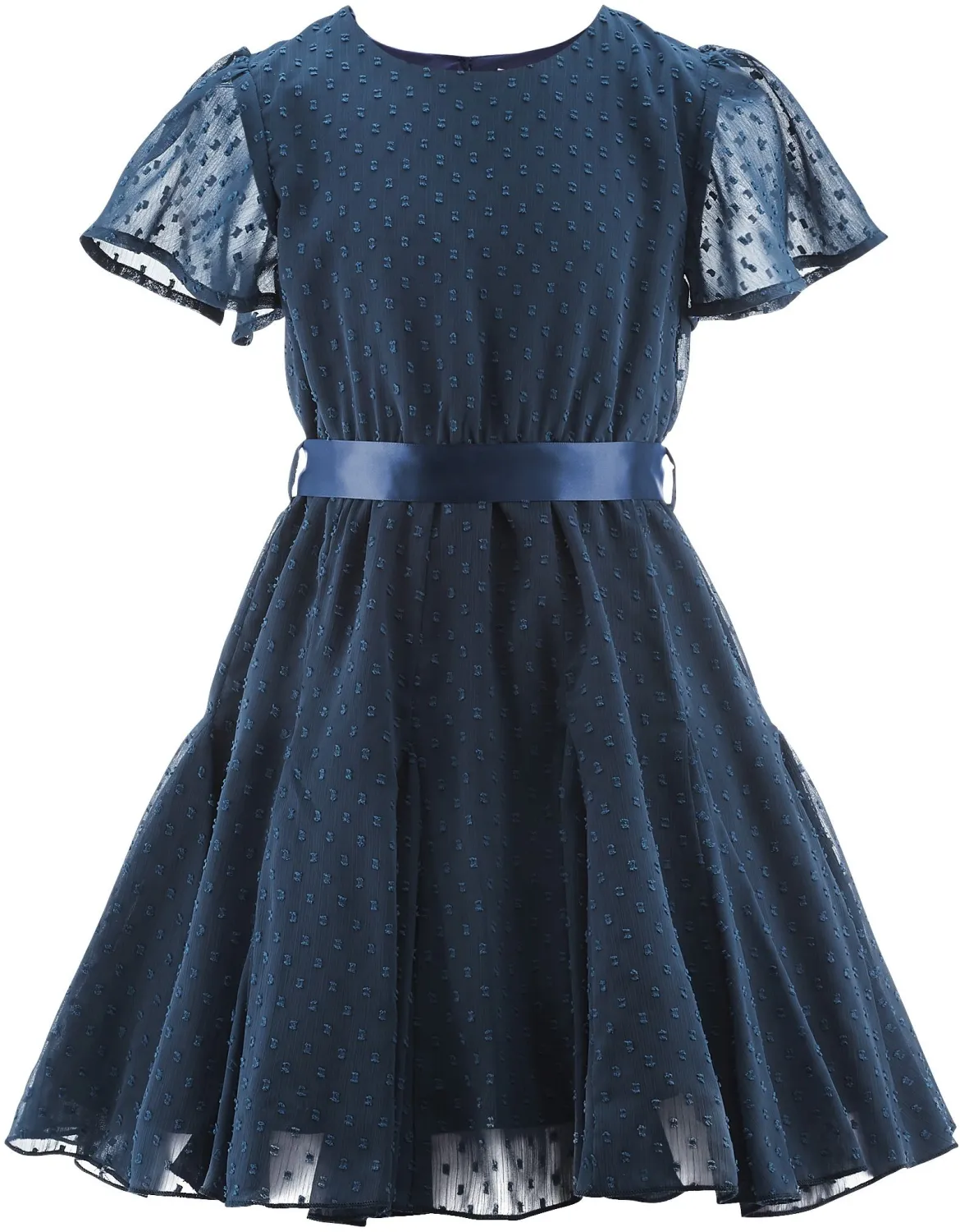 Happy Girls festliches Teens M&auml;dchen Kleid Konfirmation Siri blau