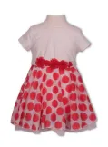 Pezzo Doro Kinder Mädchen Kleid Rote Punkte