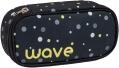 Belmil Schulrucksack Set Wave Infinity 3-tlg. Black and Yellow Dots