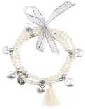 Souza Kinder-Armband Perlen und Herzen Elyane