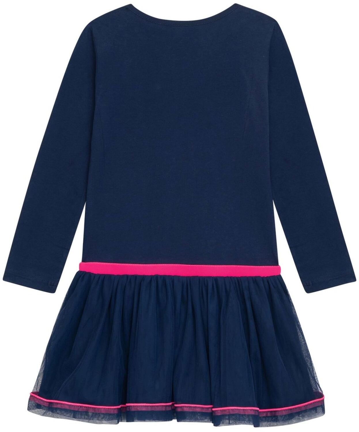 DANAMADE Mädchen Kinder Kleid Ballett blau