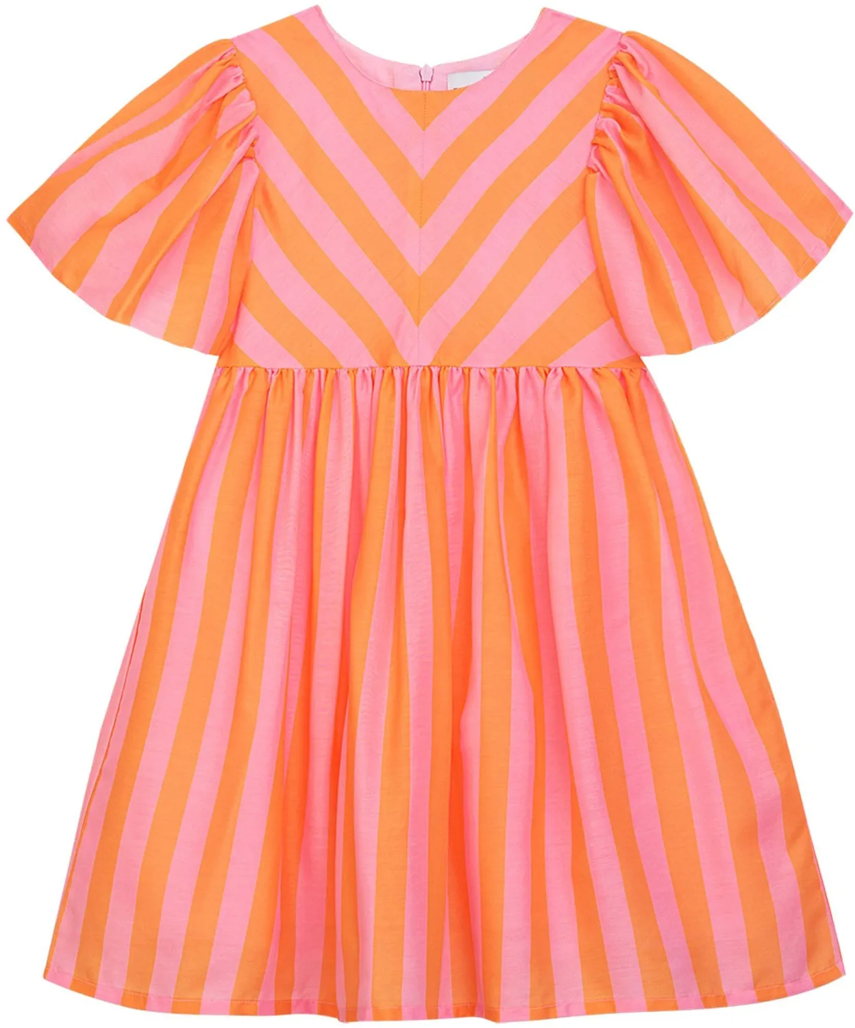 DANAMADE M&auml;dchen Kleid Sommerkleid Lilou orange pink