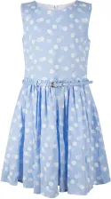 Happy Girls Kinder Sommerkleid Punkte hellblau