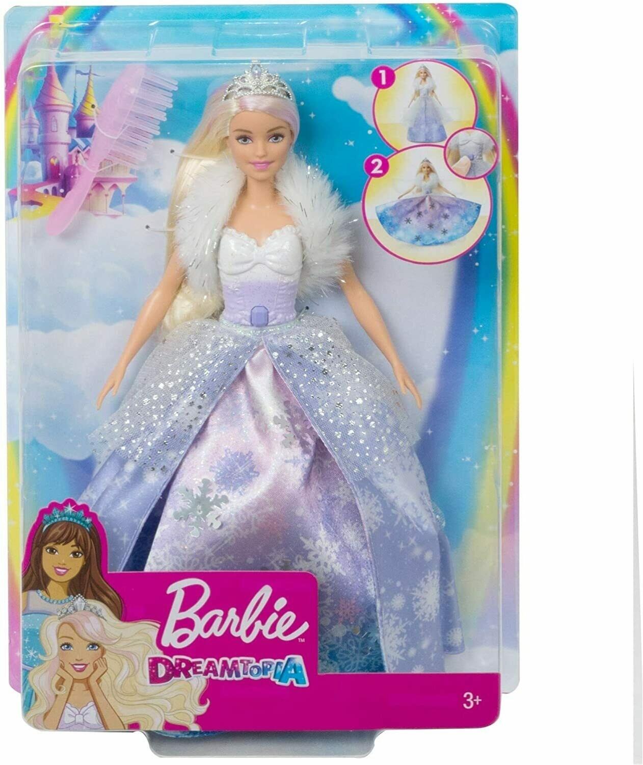 Mattel Barbie Dreamtopia Schneezauber Prinzessin