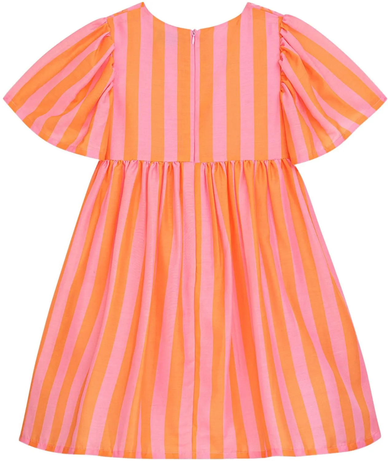 DANAMADE M&auml;dchen Kleid Sommerkleid Lilou orange pink