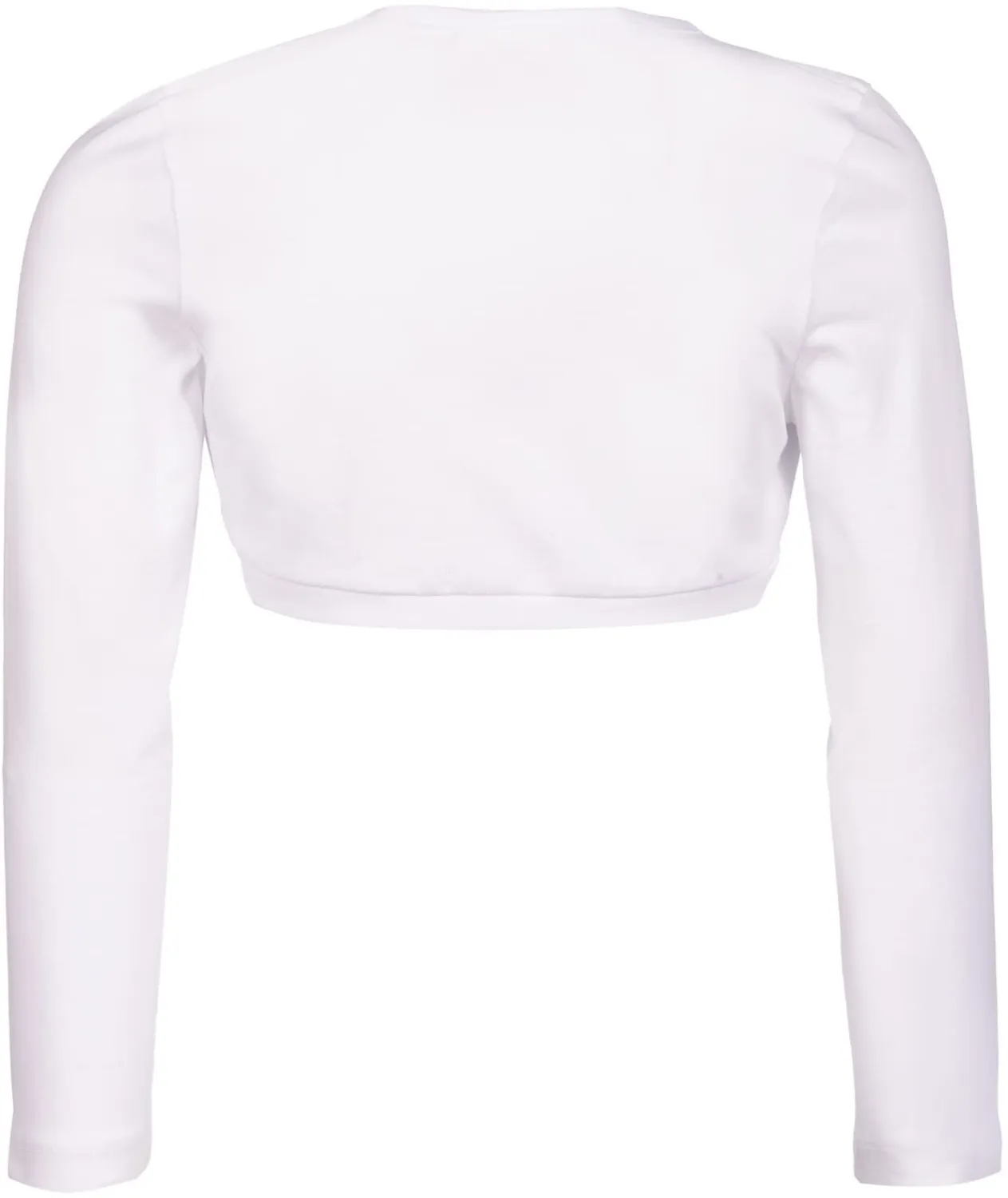 Happy Girls Kinder Baumwoll Bolero weiß