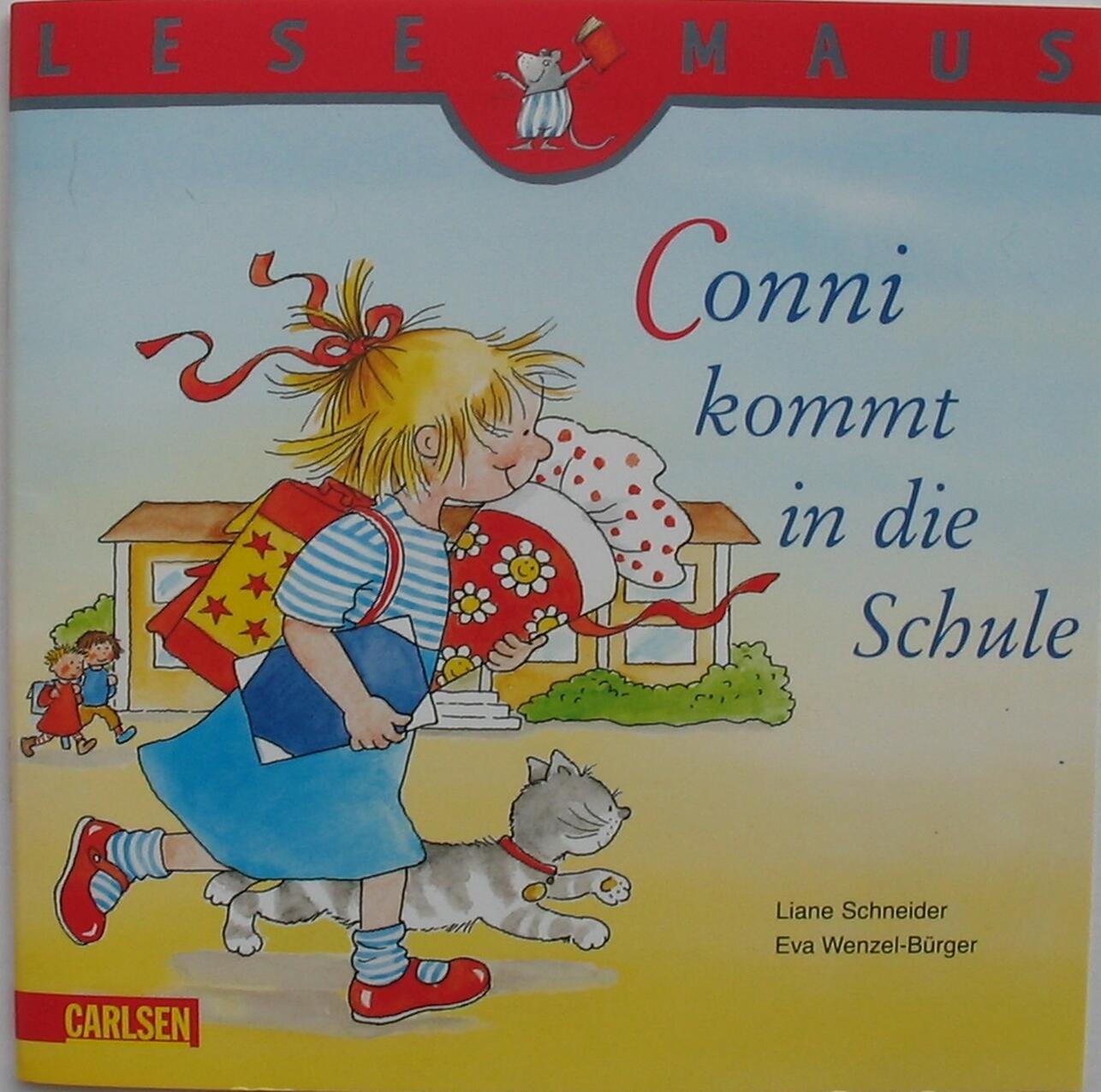 Carlsen Lesemaus Kinder-Buch Conni kommt in die Schule