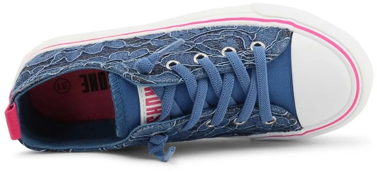 Shone Kinderschuhe Sneakers Spitze blau