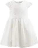 Happy Girls festliches Mädchen Kleid Babykleid Maren ecru
