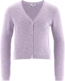 Happy Girls Mädchen Strickjacke Cardigan flieder