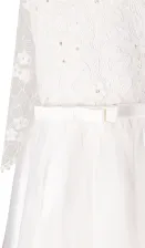 Happy Girls Kommunionkleid Kinderkleid Langarm ecru