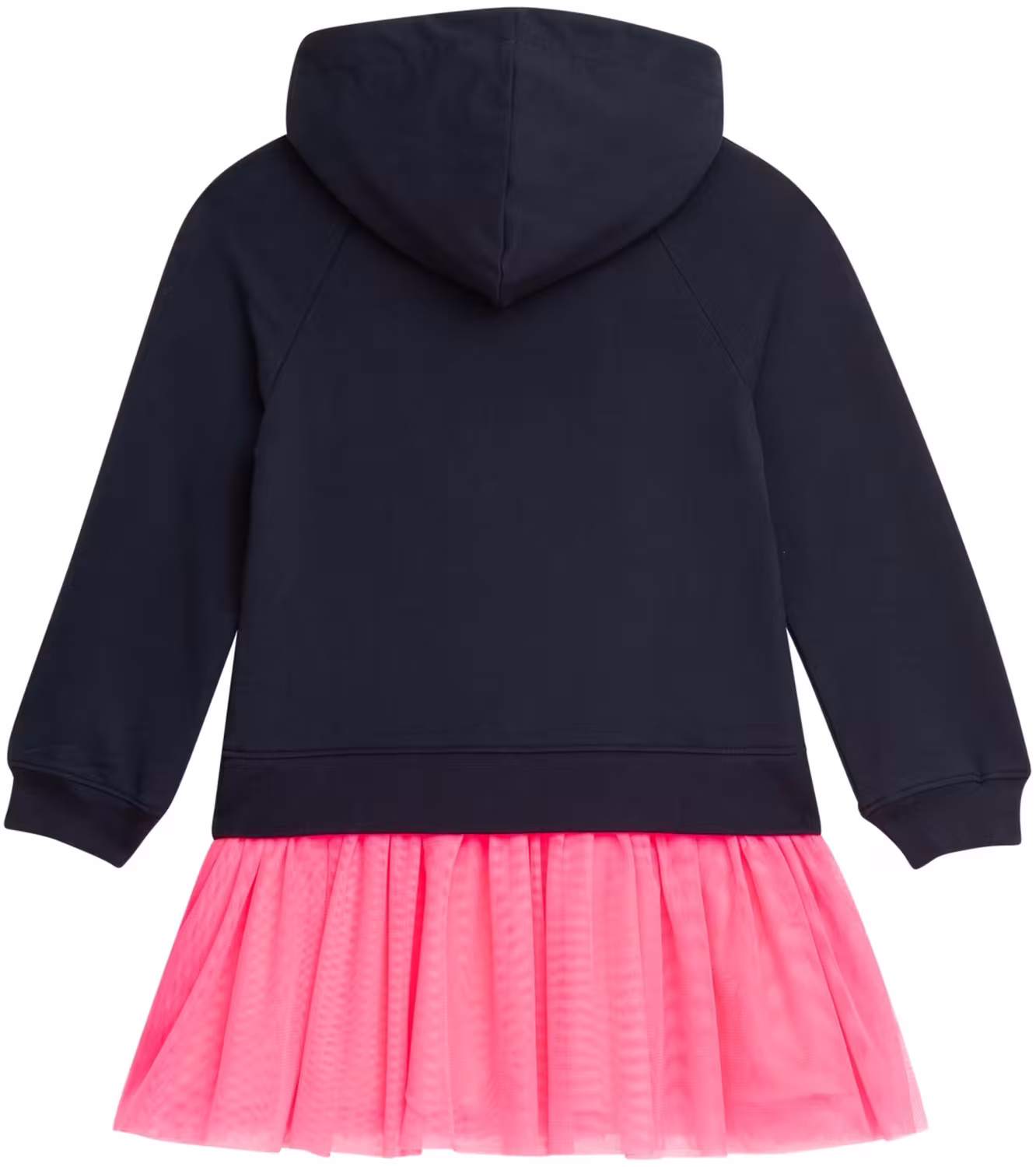 DANAMADE M&auml;dchen Kinder Kleid Finja blau neon pink