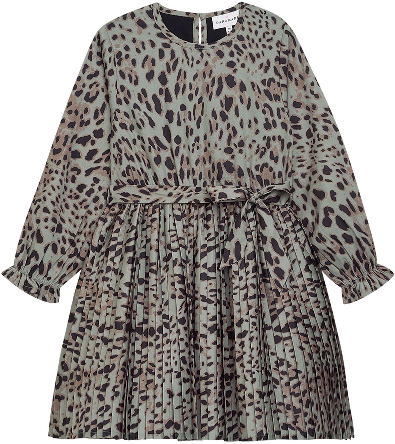 Danamade Teens M&auml;dchen Kleid Mei Leo gr&uuml;n