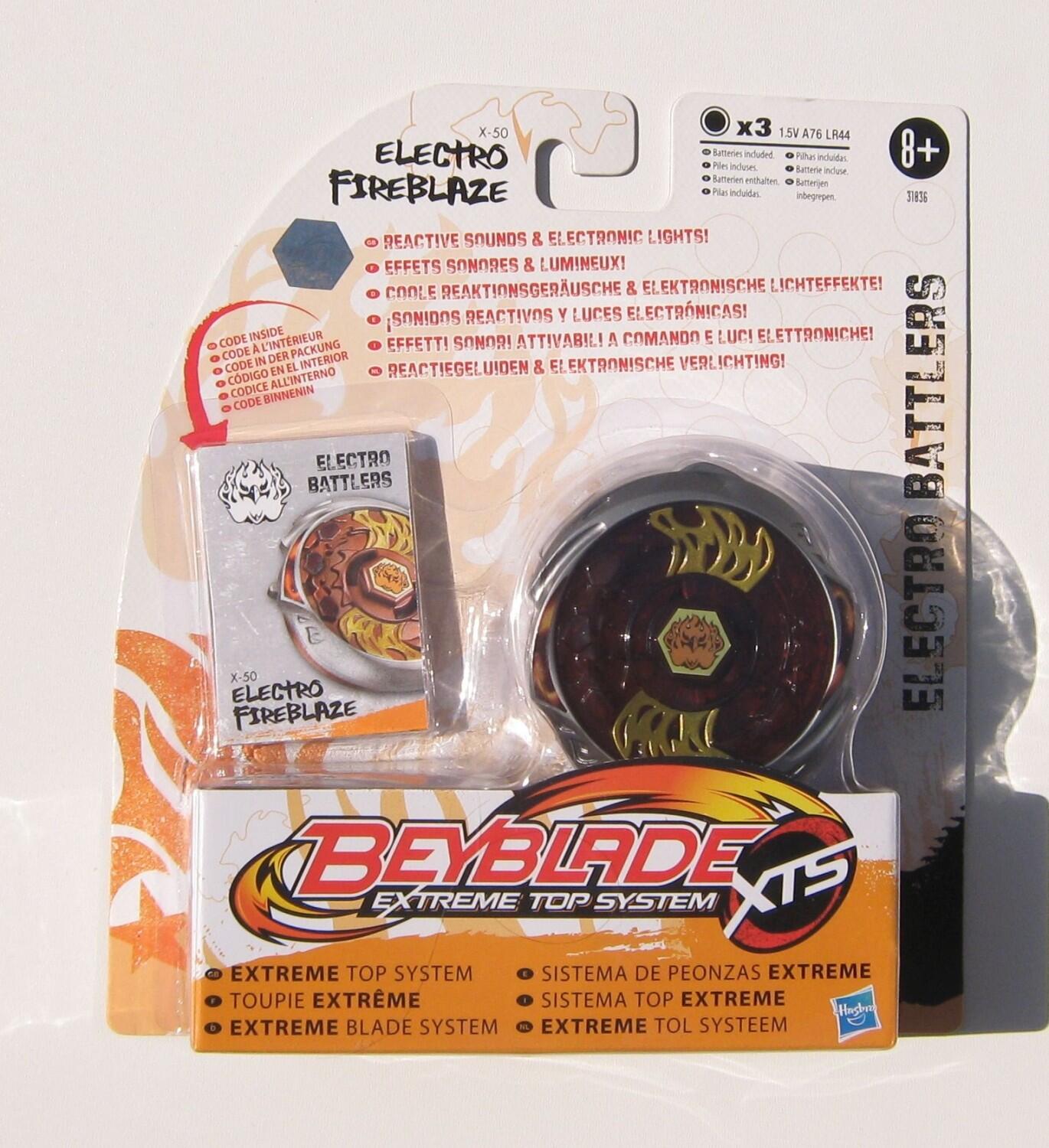Hasbro Beyblade XTS Electro Fireblaze X-50