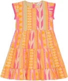 Danamade Teens Mädchen Kleid Sommerkleid Serena neon