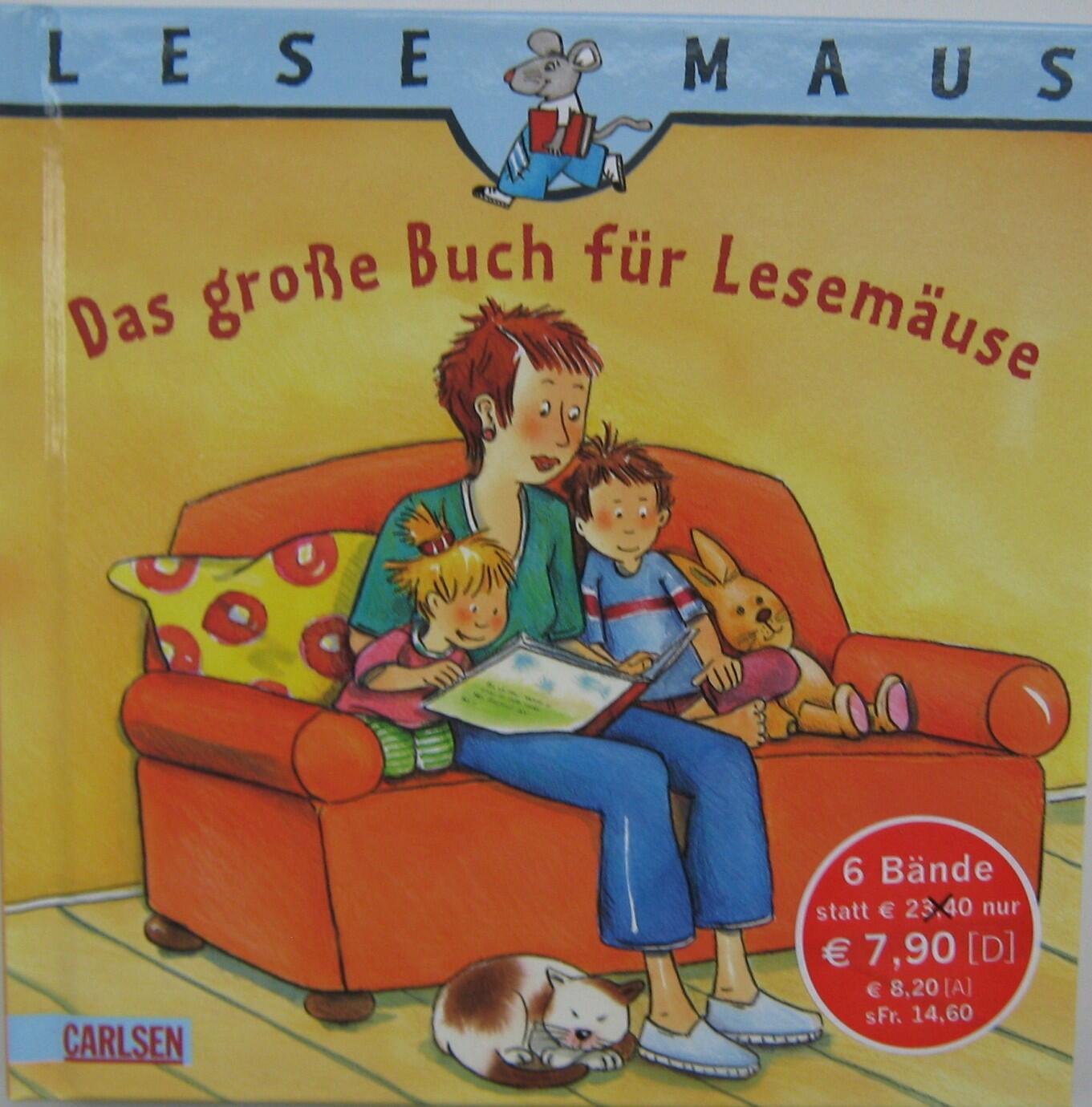 CARLSEN Kinderbuch Das große Buch für Lesemäuse