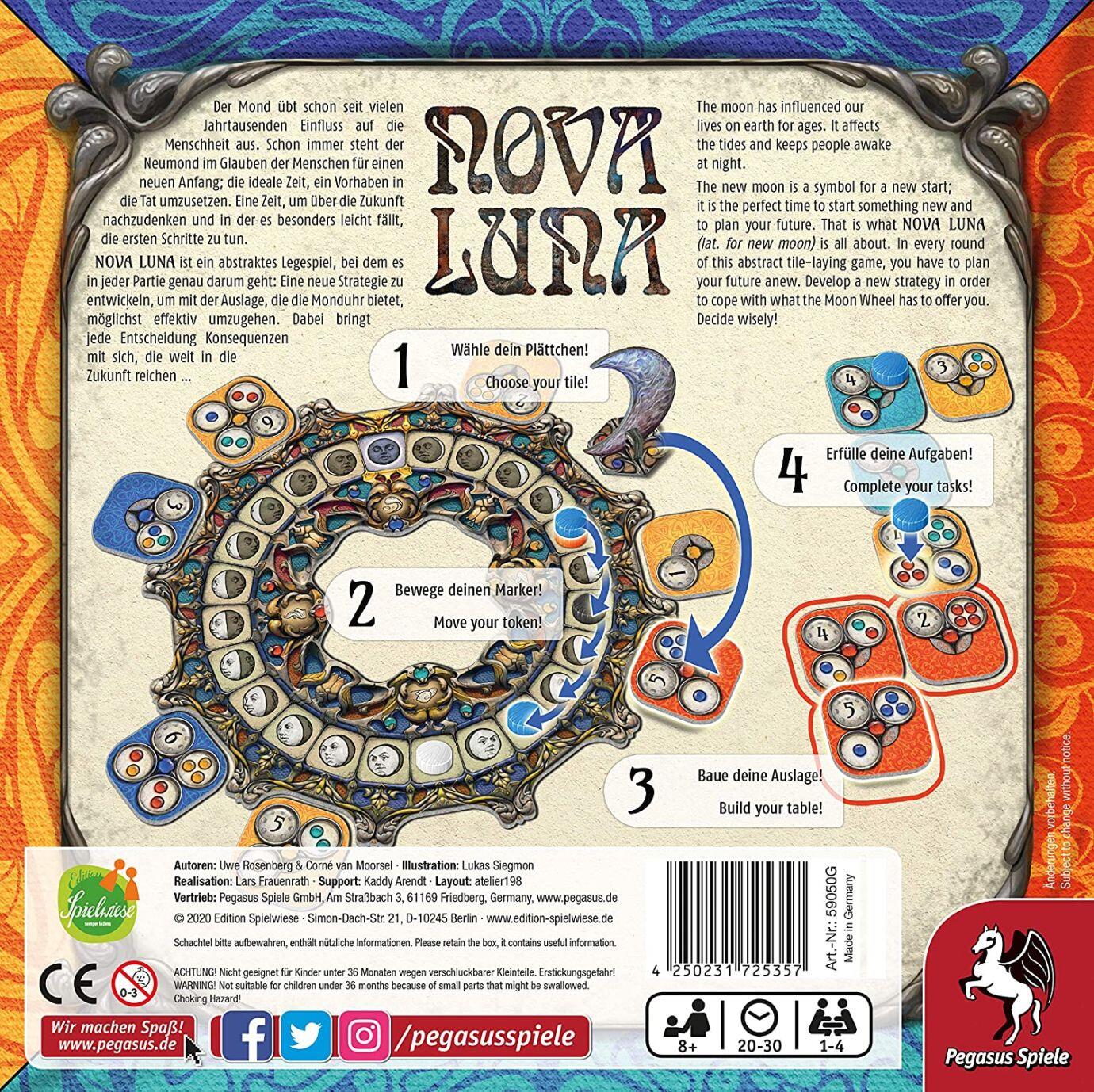 Pegasus Legespiel Nova Luna