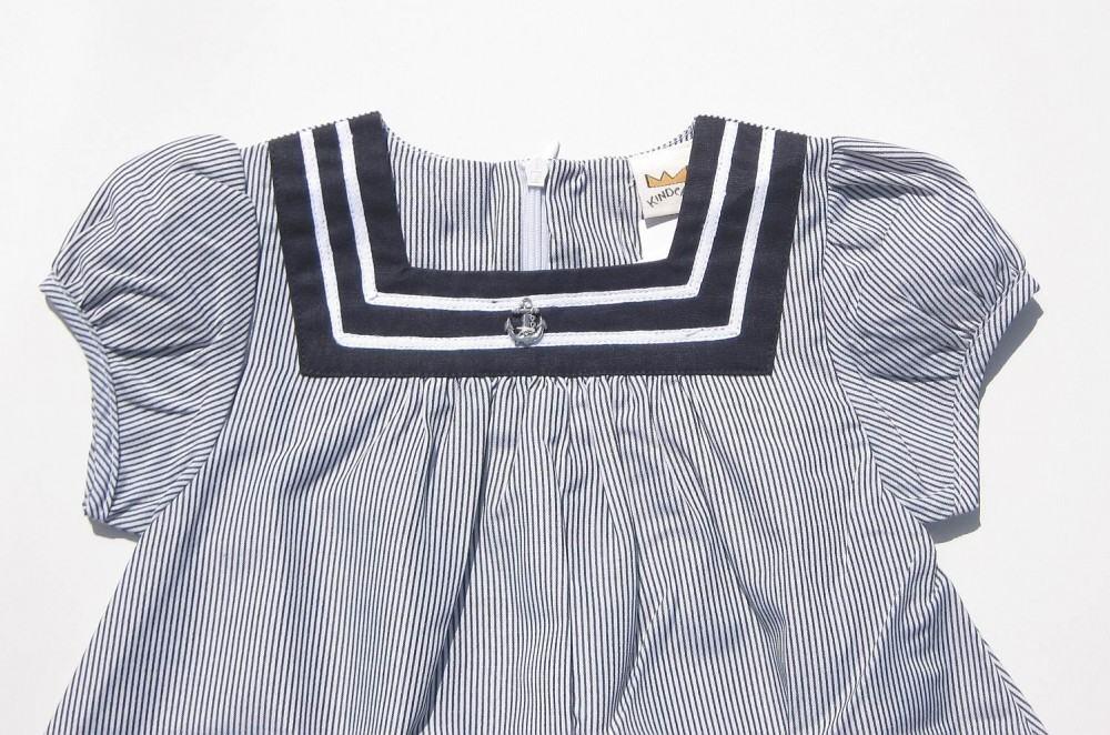 KINDERIT Babykleid Mädchen Kleid Sailor