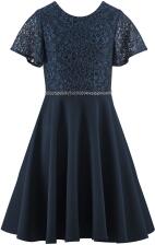 Happy Girls festliches Teens Kleid Konfirmation Romy blau