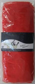 TIB Dekostoff Organza rot