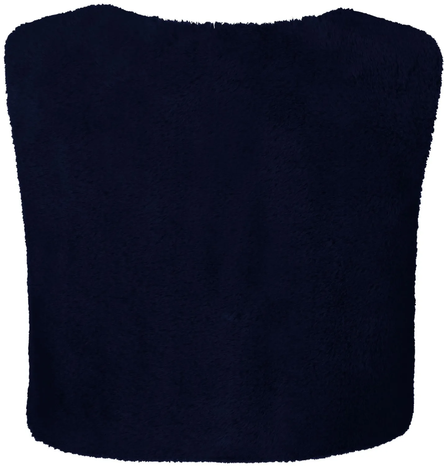 Happy Girls Kinder Weste kurz Kunstfell blau