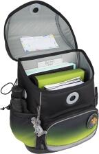 Belmil Premium Schulranzen-Set Compact Plus 5-tlg. Schwarz Gr&uuml;n