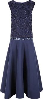 Happy Girls Mädchen Kleid festlich Konfirmation Kashi blau