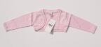 KINDERIT Baby Mädchen Bolero Strick mit Perlen rosa