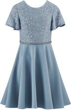 Happy Girls festliches Teens Kleid Konfirmation Romy taubenblau