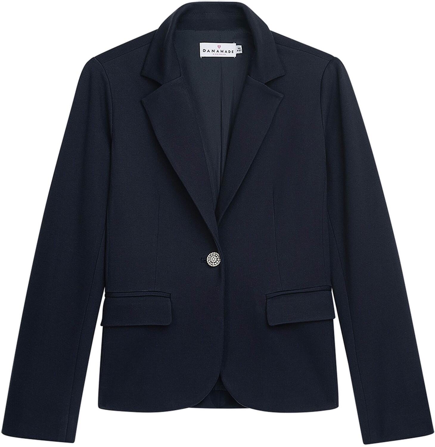 Danamade Teens M&auml;dchen festlicher Blazer Konfirmation blau