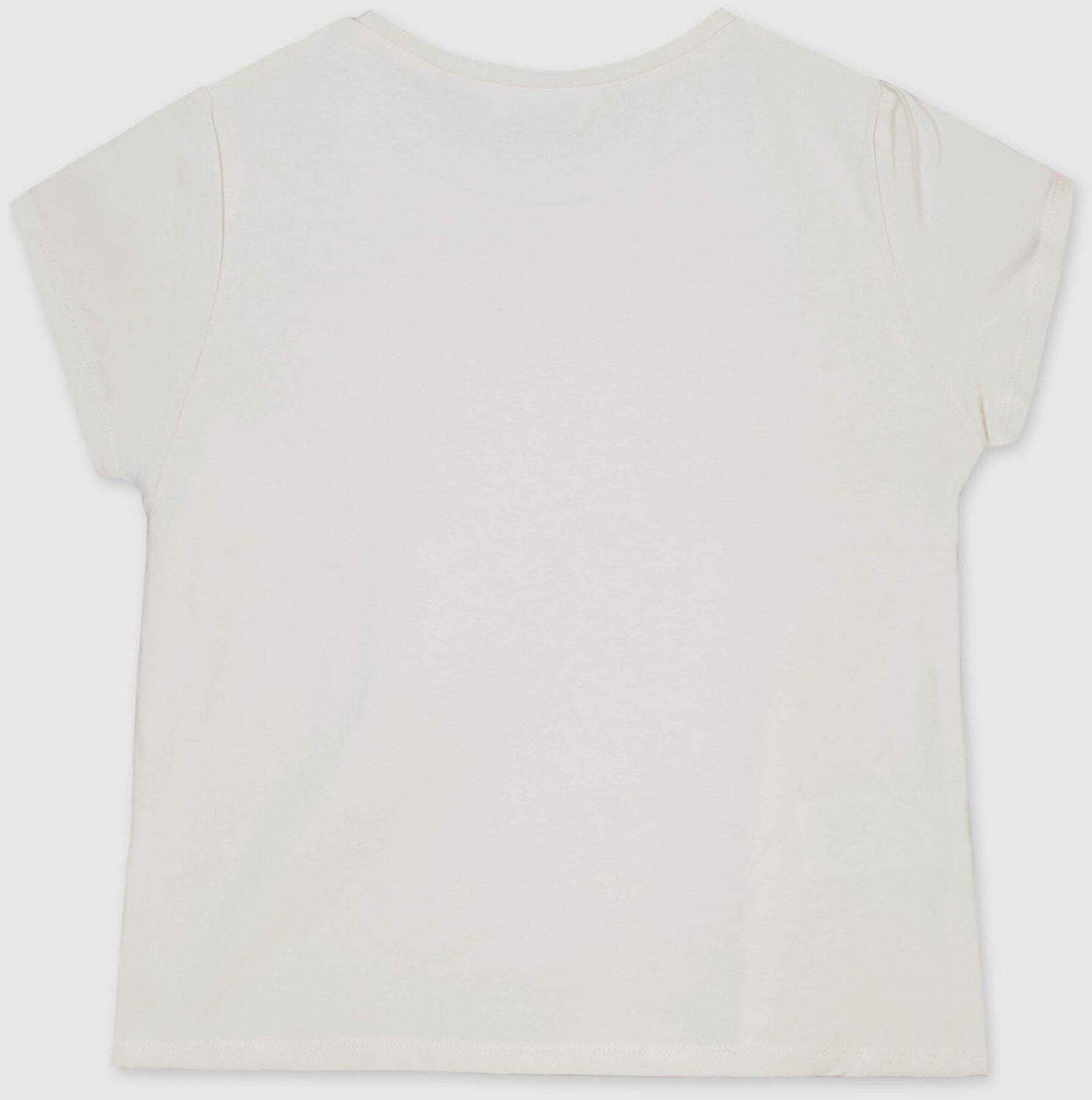 mayoral Kinder M&auml;dchen Shirt mit Schleifen beige