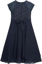 Danamade festliches Teens M&auml;dchen Kleid Konfirmation Ines blau