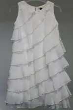 Blumenkind M&auml;dchen Kleid festlich Volant