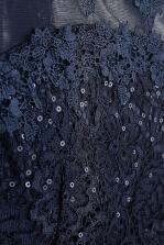 Danamade festliches Teens M&auml;dchen Kleid Konfirmation Celia blau