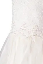 Happy Girls festliches Kinderkleid Kommunionkleid Mila wei&szlig;