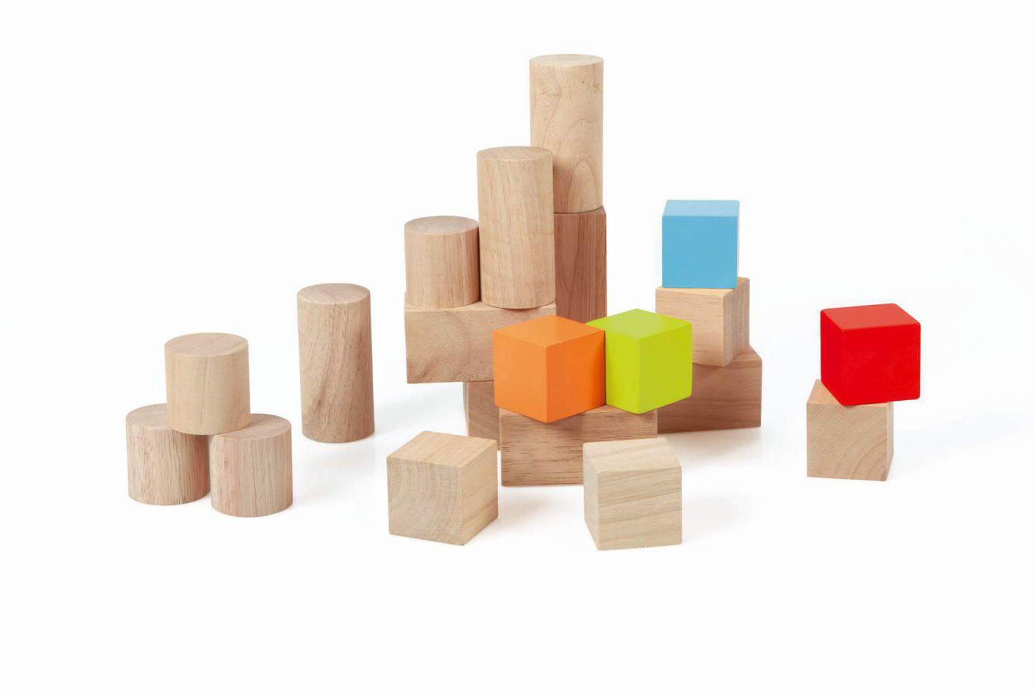 Scratch Holz-Bausteine