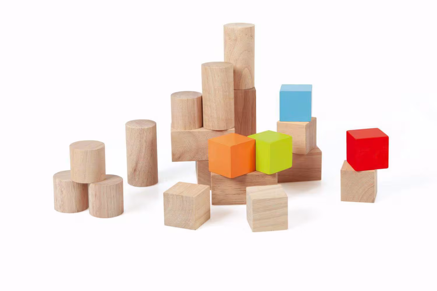 Scratch Holz-Bausteine