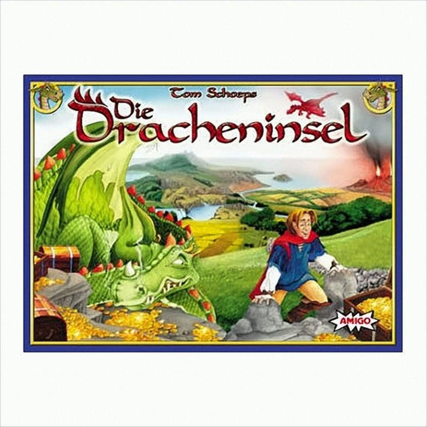 Amigo Brettspiel Dracheninsel 2003