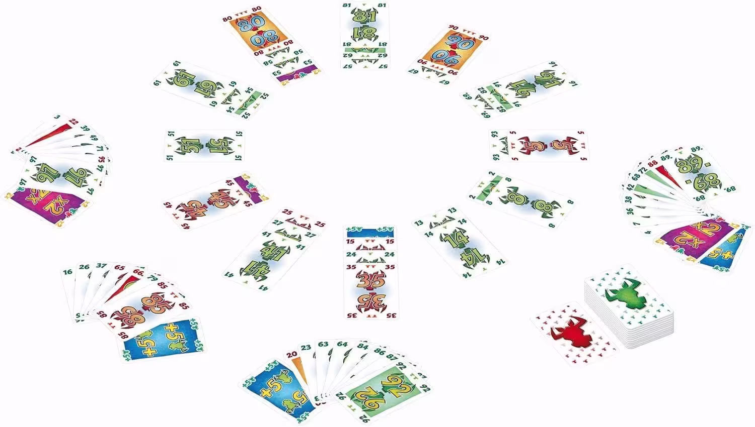 Amigo Spiel Kartenspiel Hornochsen Aufbau