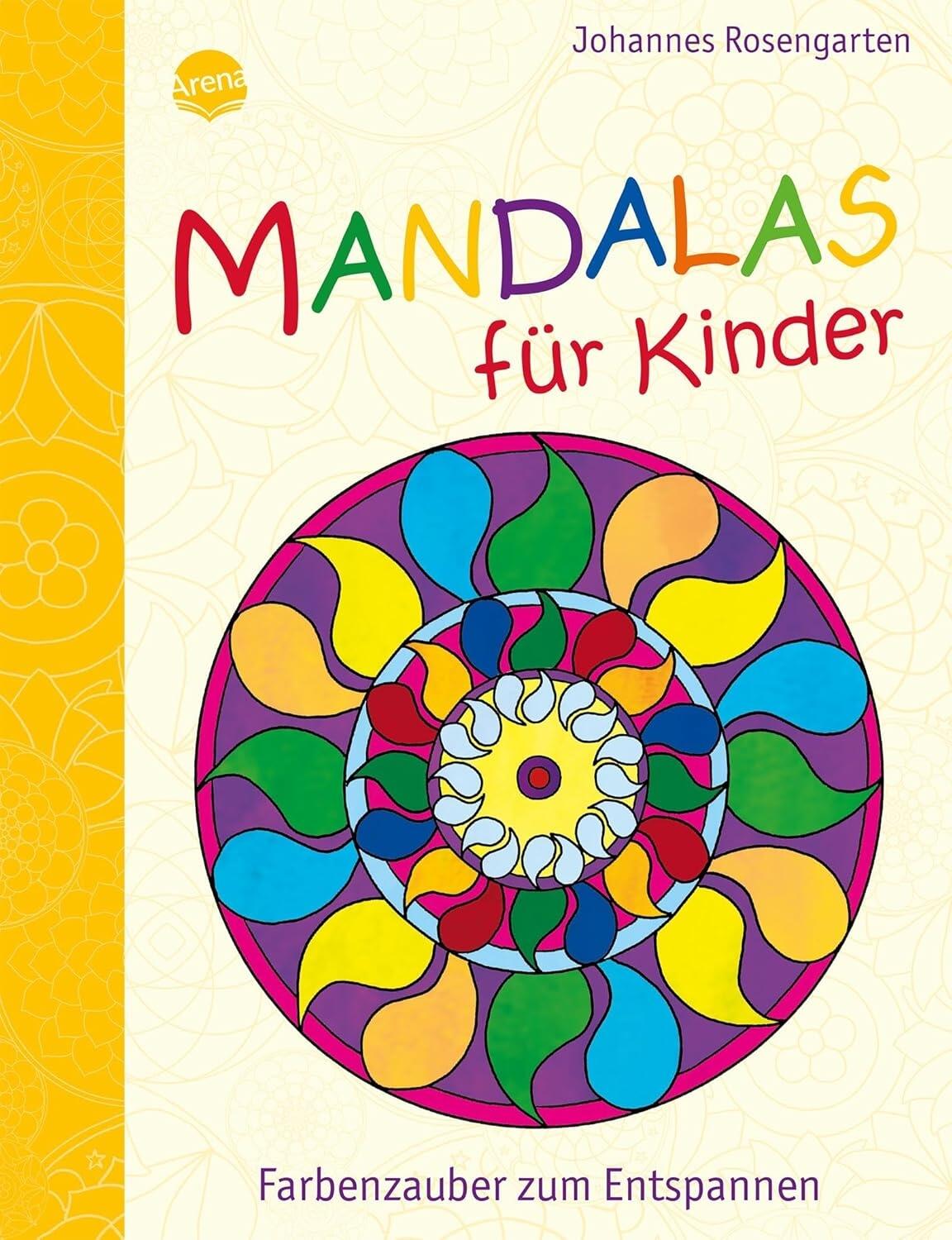 Arena Malbuch Mandalas f&uuml;r Kinder