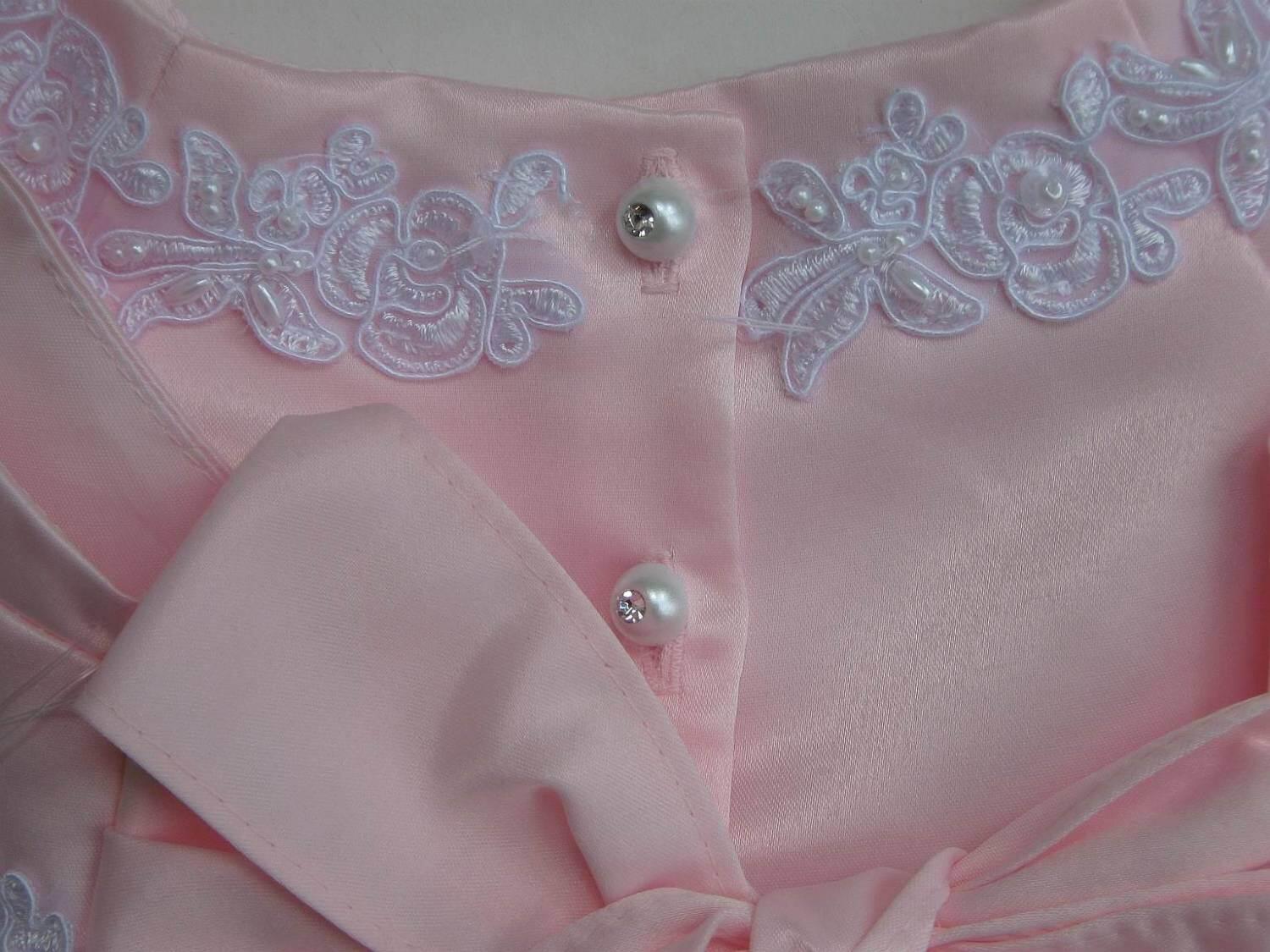 Kid Collection Babykleid Taufkleid Katherina rosa