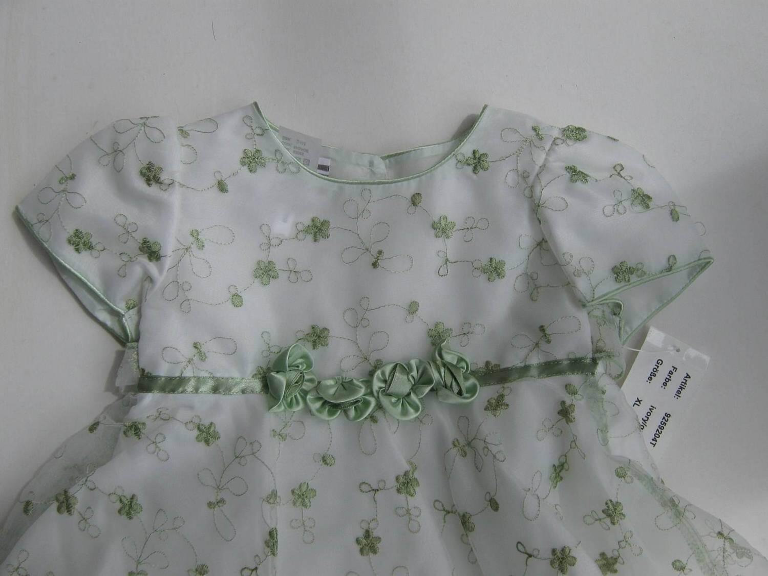 TipTop festliches Babykleid M&auml;dchenkleid Lilly ivory-gr&uuml;n
