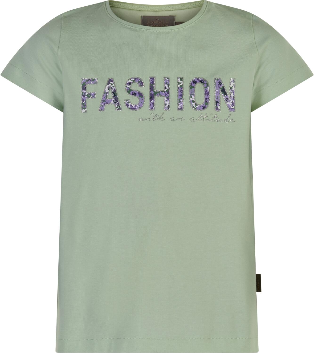 Creamie Mädchen T-Shirt Organic Cotton Kurzarm Fashion grün