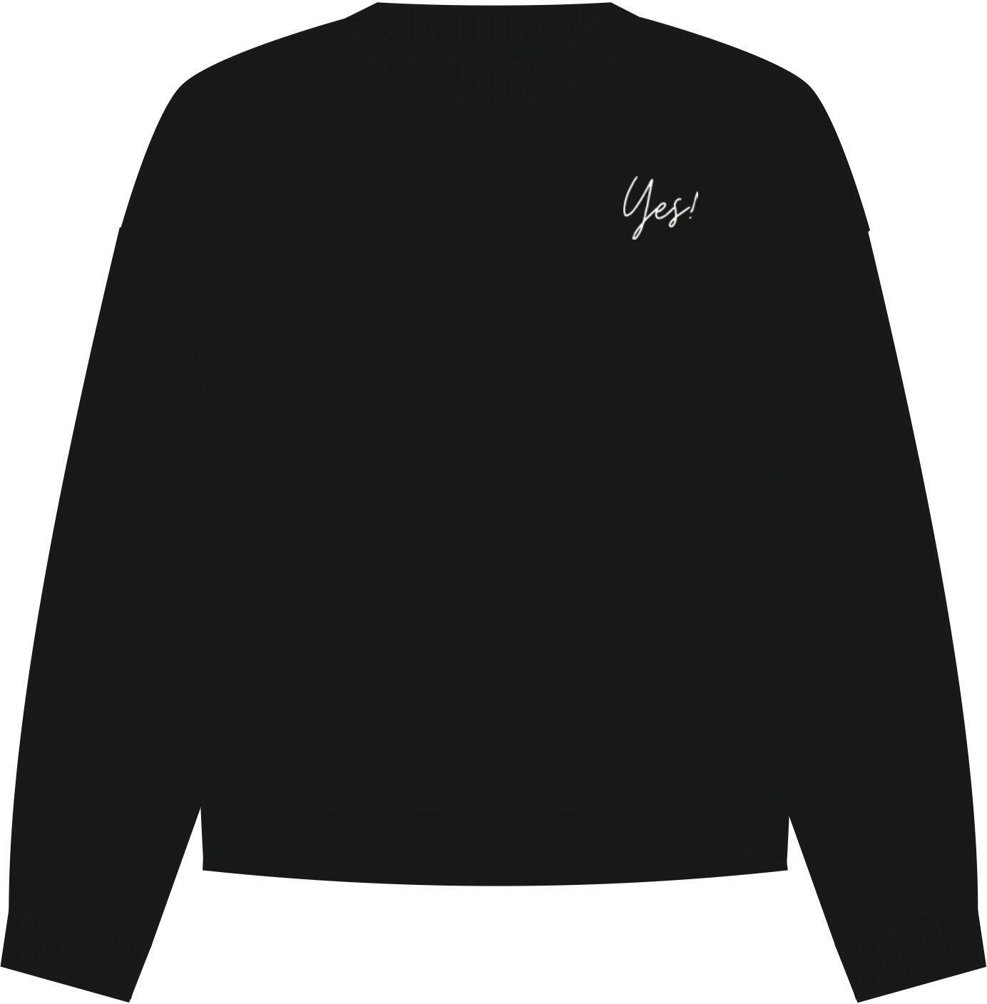 DANAMADE M&auml;dchen Sweatshirt Johanna schwarz