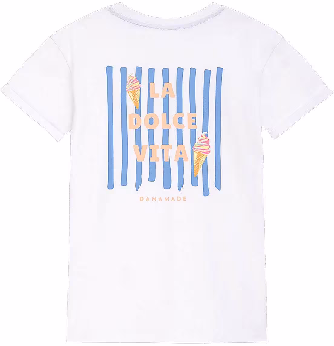 Danamade Teens M&auml;dchen Shirt Dolce Vita wei&szlig;