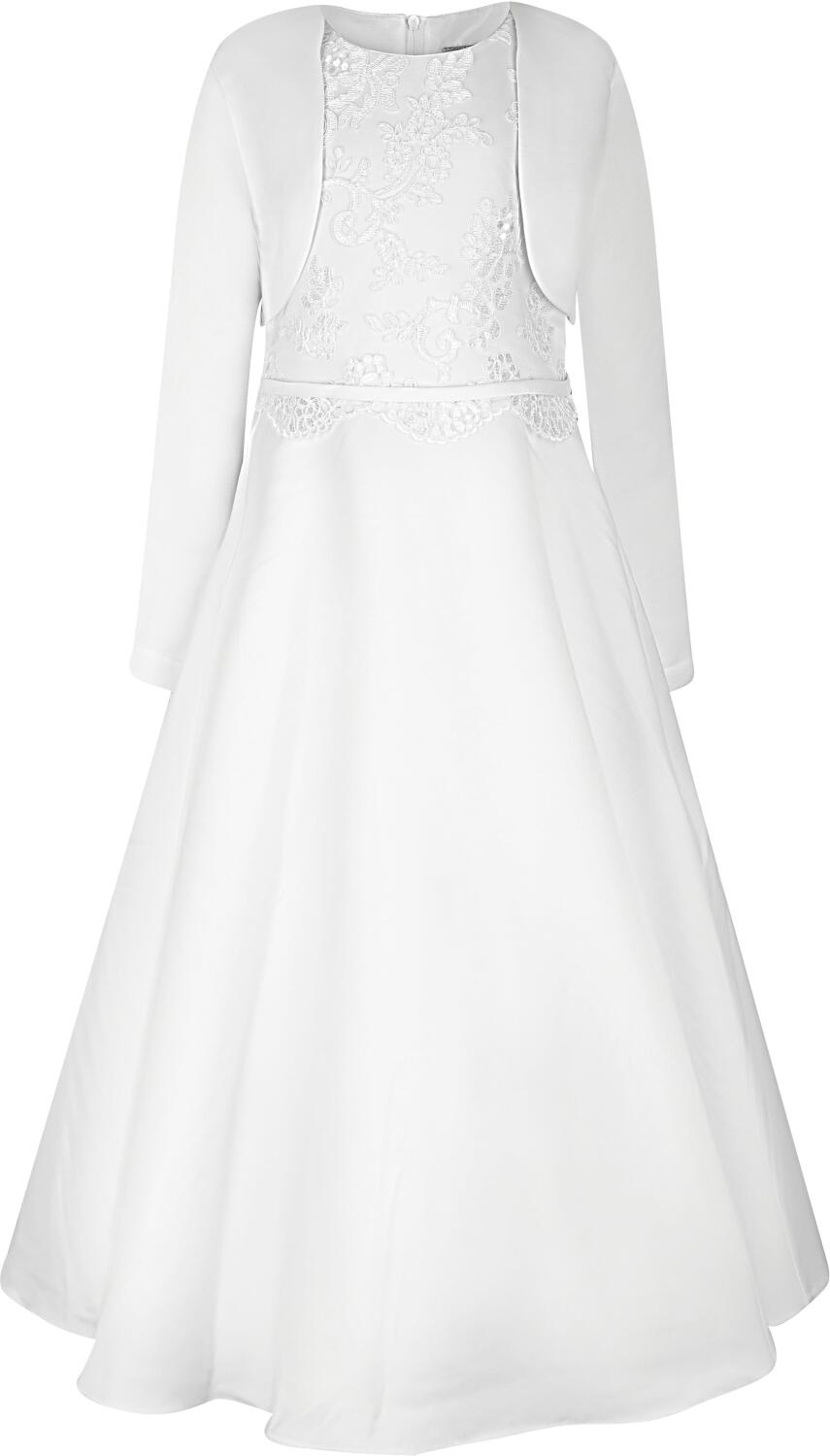 Eisend Girls klassisches Kommunionkleid Sabia weiß