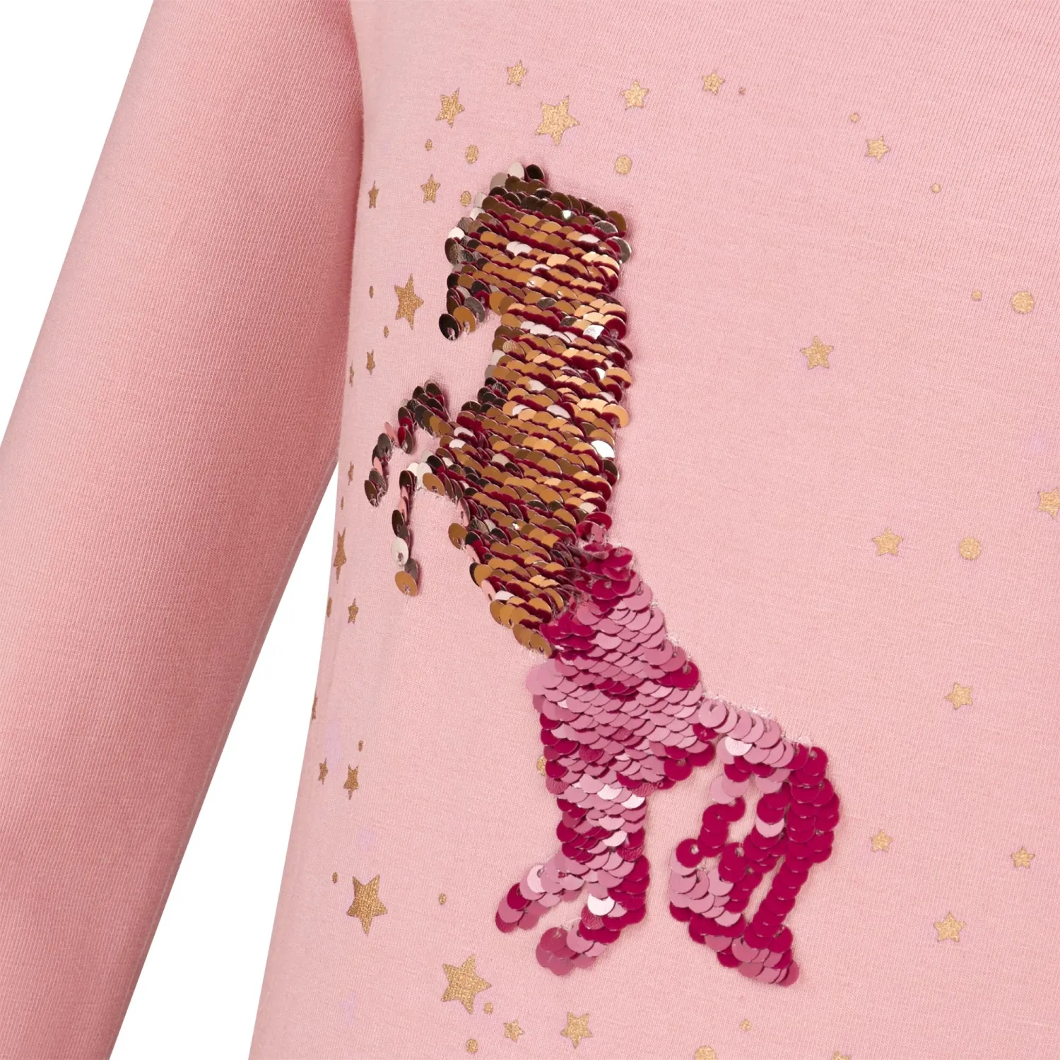 Happy Girls Mädchen Kleid Kinderkleid Pferd berry