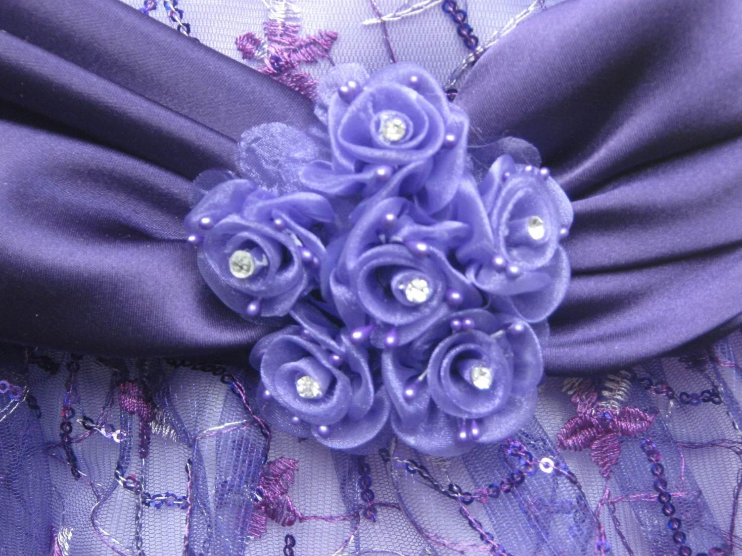 Kinder Kleid festlich Badrieh violett