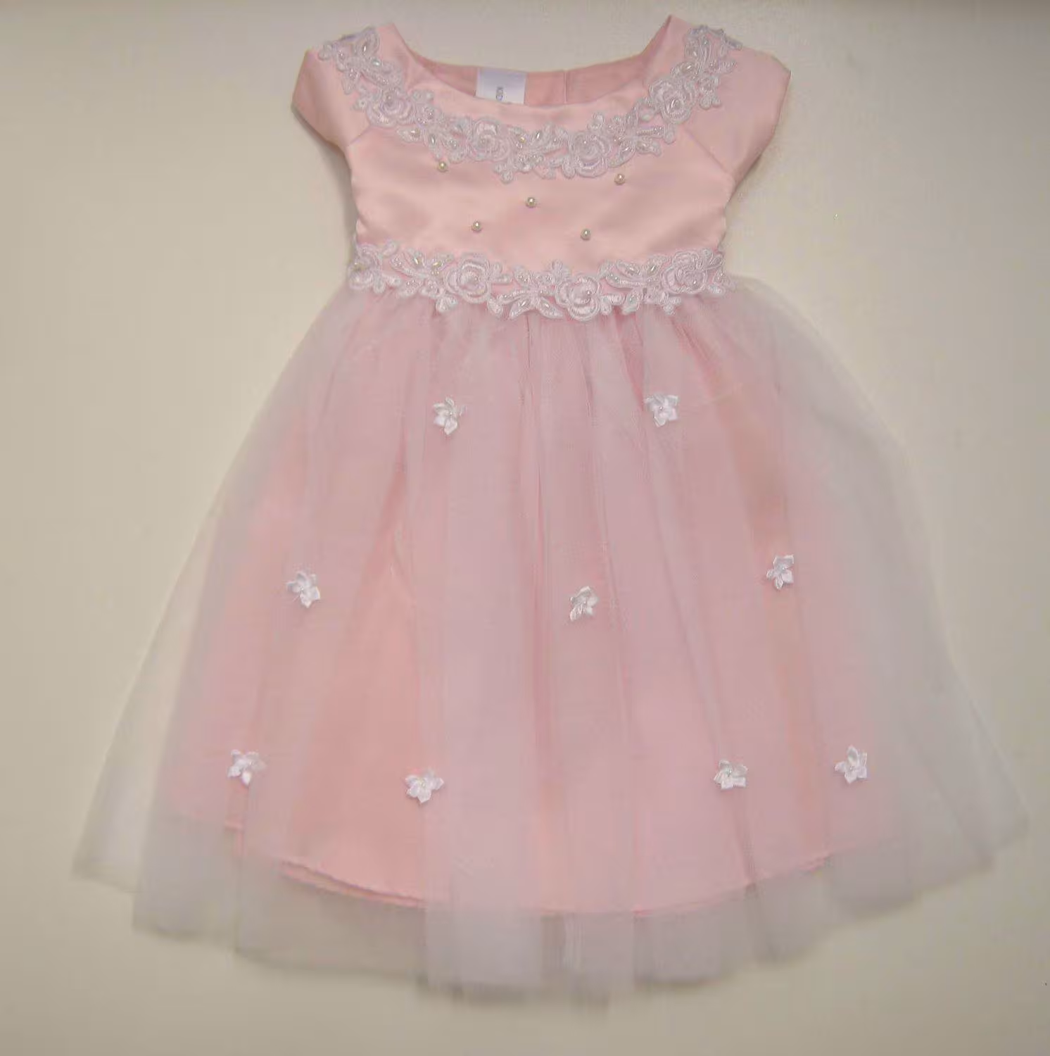 Kid Collection Babykleid Taufkleid Katherina rosa